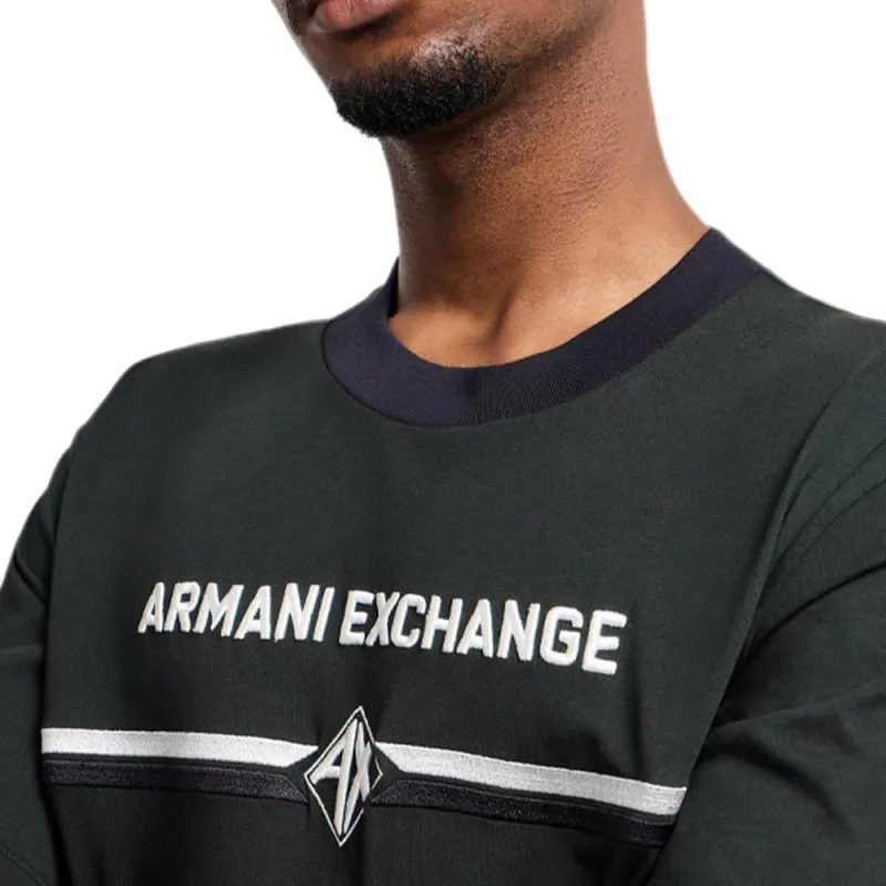 ARMANI EXCHANGEAE T Shirt Men's Dark Green-4