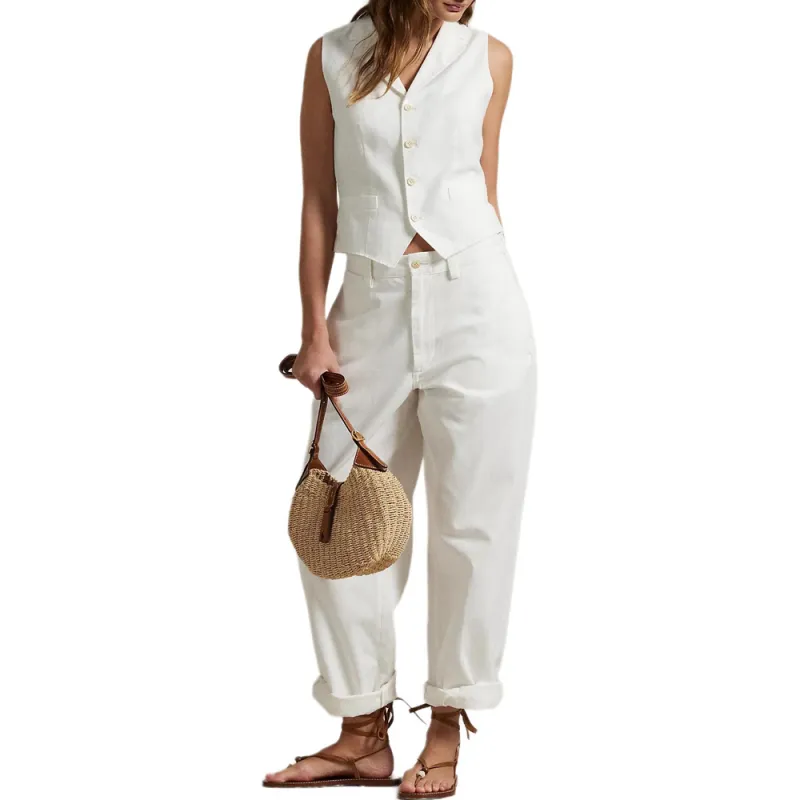 Polo Ralph Lauren Linen Waistcoat-3