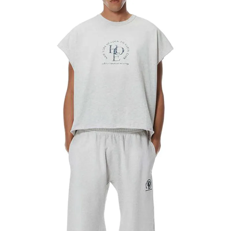 Alexander Wang SS25 Knitted Sweatpants Men's Gray-4