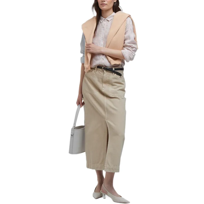 BARBOUR SS25 Shirt Women's White Pink-3