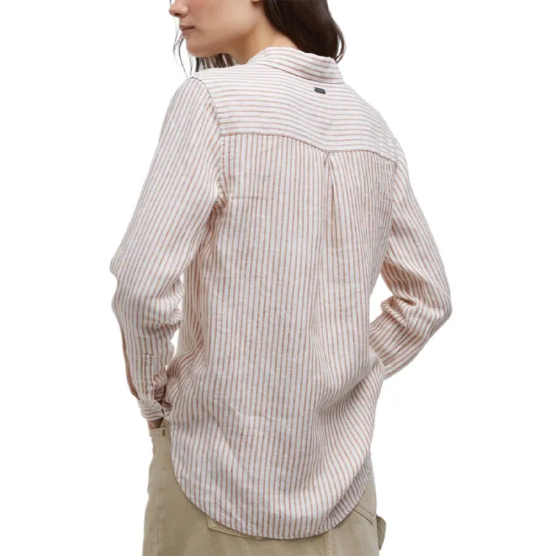 BARBOUR SS25 Shirt Women's White Pink-2