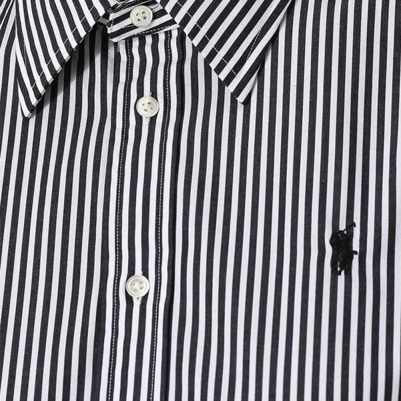 Polo Ralph Lauren Shirt Women's Black Gray-4