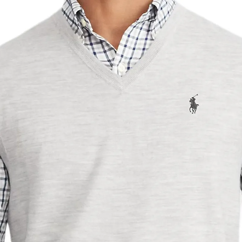 Polo Ralph Lauren FW23 Tank Tops Men's Light Gray-3