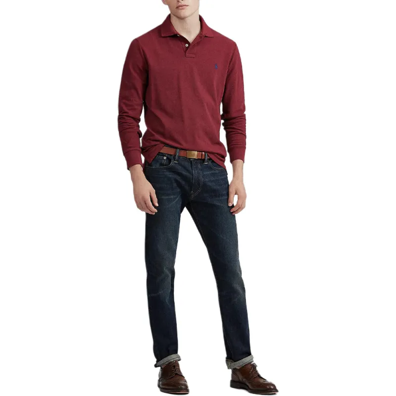 Polo Ralph Lauren Polo Shirt Men's Burgundy-3