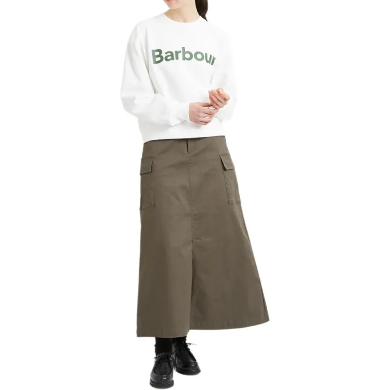 BARBOUR Sweatshirt Women's White-4