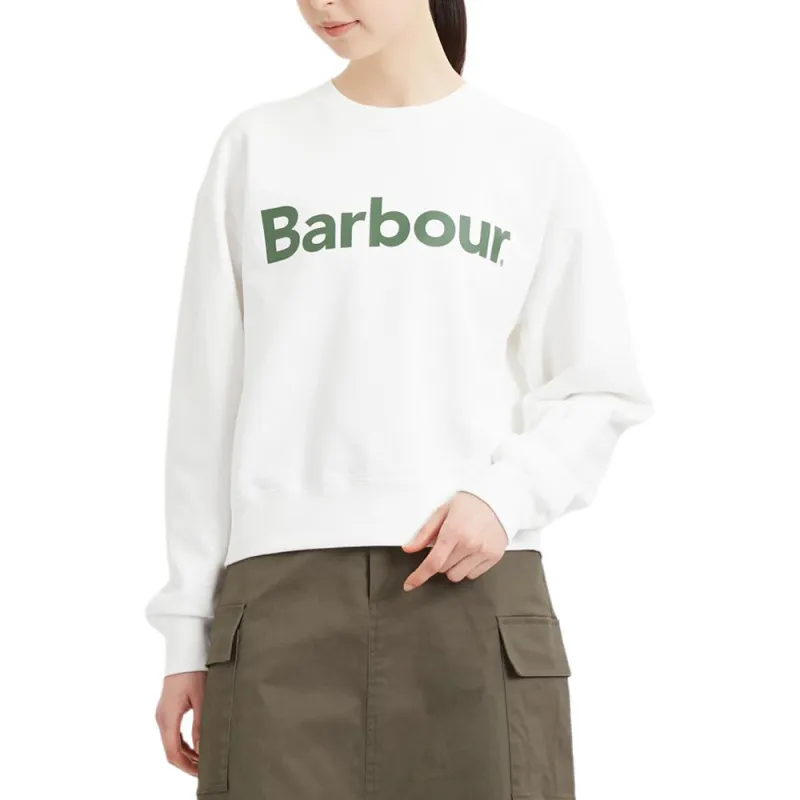 BARBOUR Sweatshirt Women's White-3