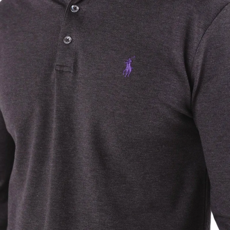 Polo Ralph Lauren Polo Shirt Men's Dark Gray-3