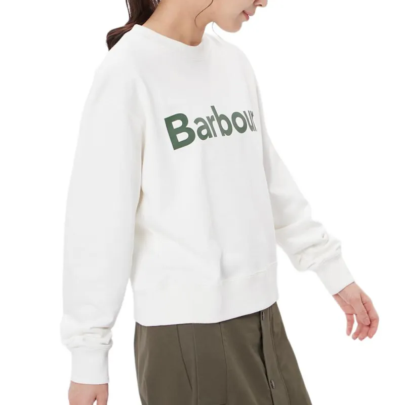BARBOUR Sweatshirt Women's White-5