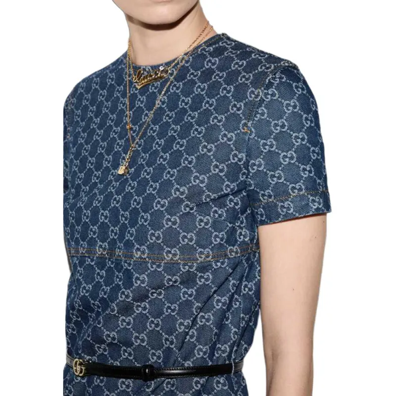 GUCCI Gg Canvas Mini Dress-4