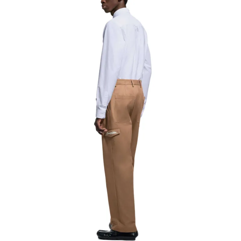 LOUIS VUITTON Embellished Long Sleeved Cotton Shirt-2