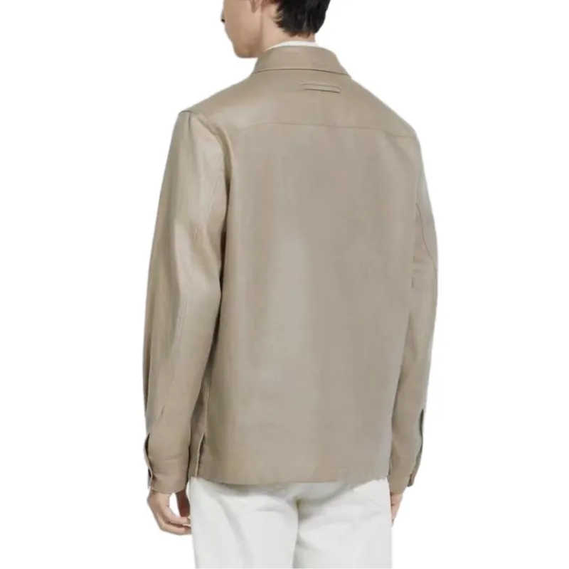 Ermenegildo Zegna Oasi Lino Overshirt-2