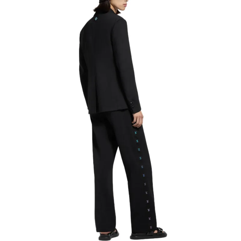 LOUIS VUITTON SS25 Spring Men's Collection Business Suits Coats Men's Black-3