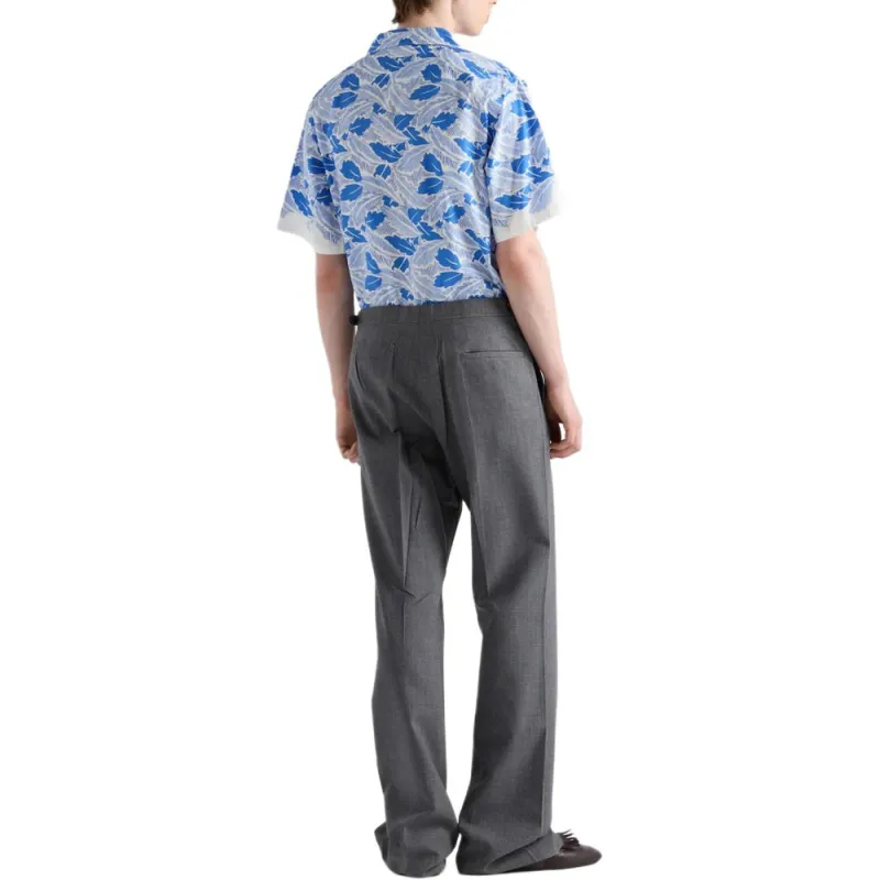 PRADA Shirts Men Blue-2