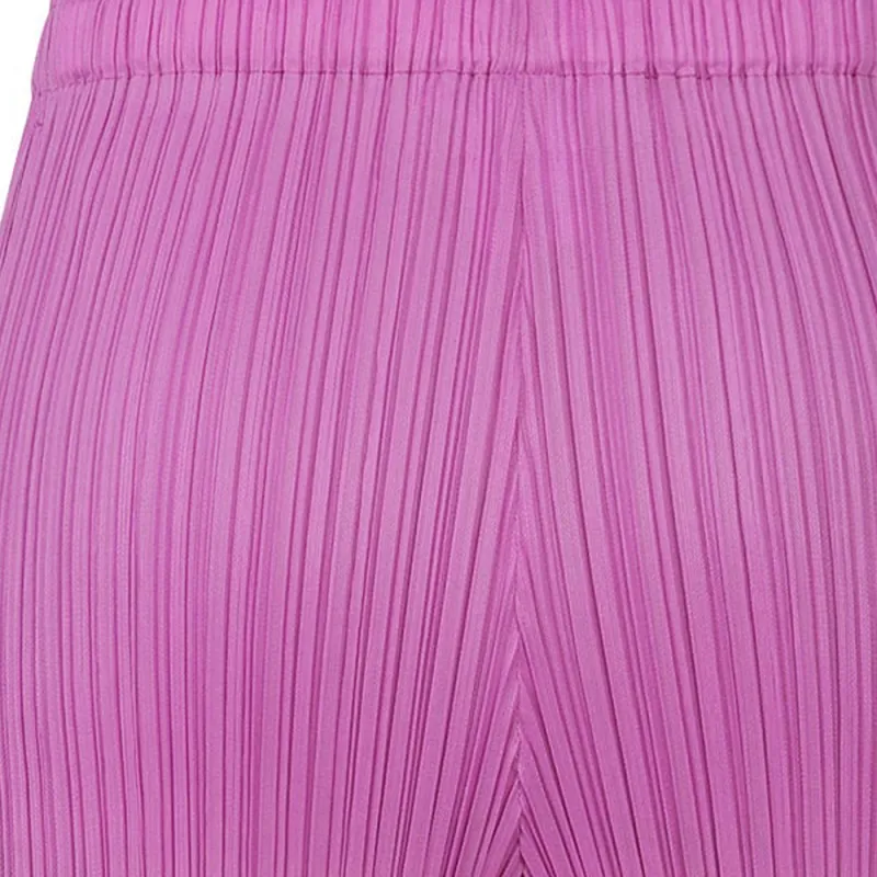 PLEATS PLEASE ISSEY MIYAKE Casual Pants Women's Purple-5