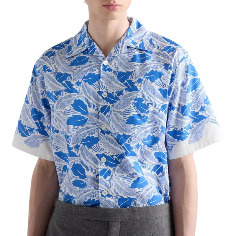 PRADA Shirts Men Blue-1