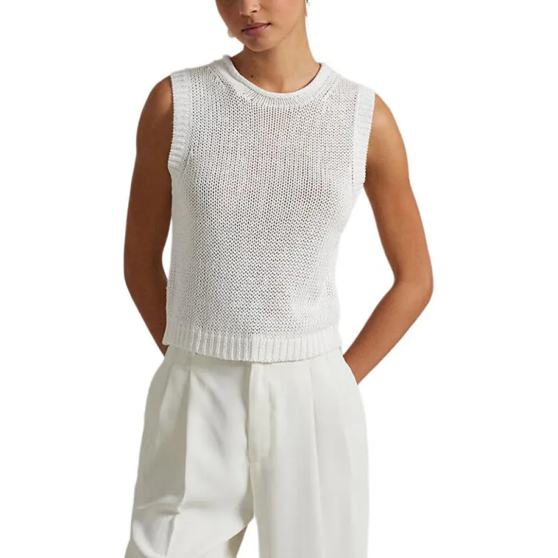 Polo Ralph Lauren SS25 Tank Top Women's White-1
