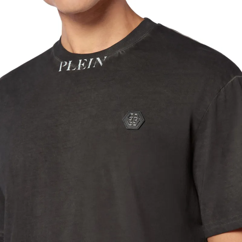 PHILIPP PLEIN Basic Old Dye T shirt-4