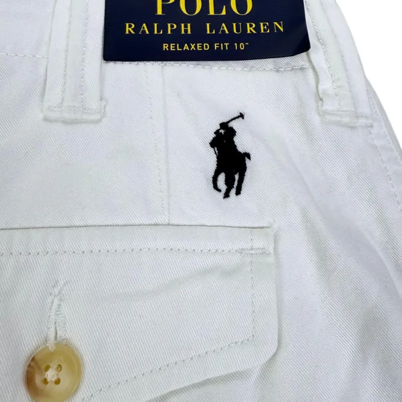 Polo Ralph Lauren SS25 Casual Shorts Men's White-2
