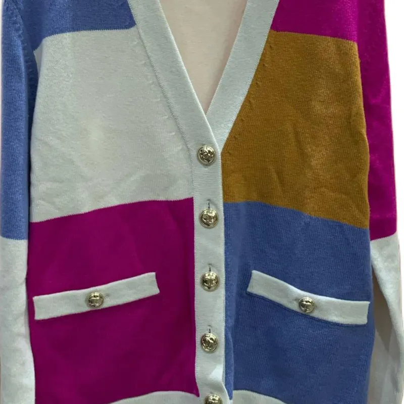 CHANEL Cashmere Sweater Women's White-2