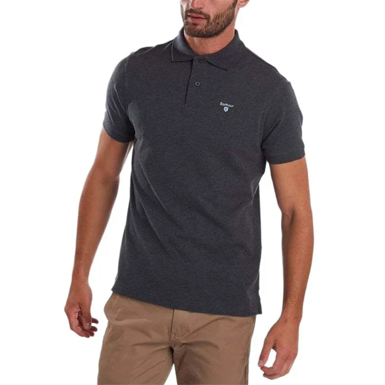 BARBOUR Polo Shirts Men Gray-3
