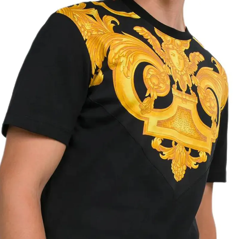 VERSACE Barocco print T shirt-3