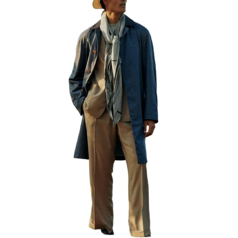 Colombo Coats Men Blue-2