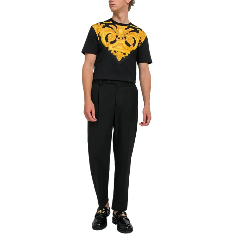 VERSACE Barocco print T shirt-1