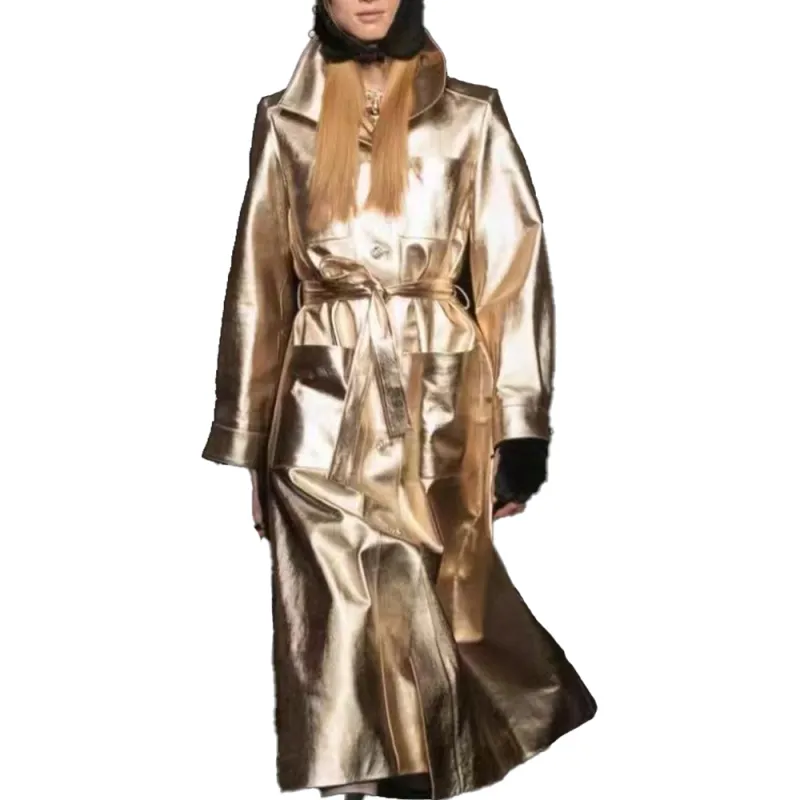 CHANEL Coats Women's Gold-1