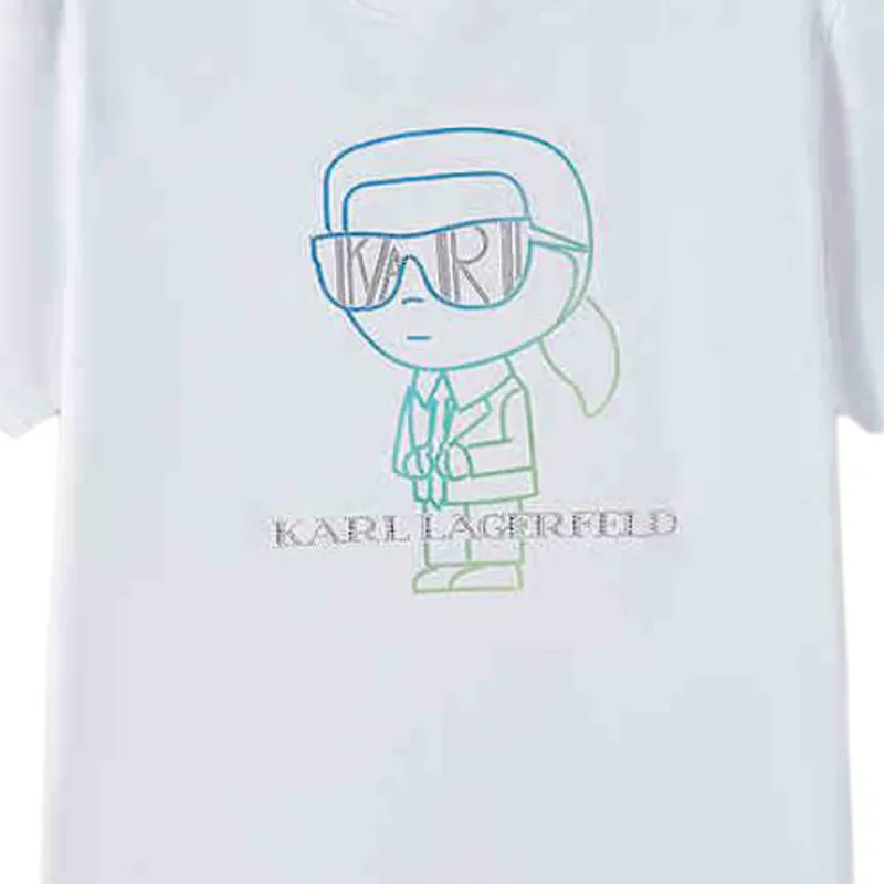 KARL LAGERFELD T Shirt Men's White-2