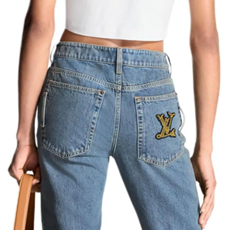 LOUIS VUITTON Slim Fit Jeans-3