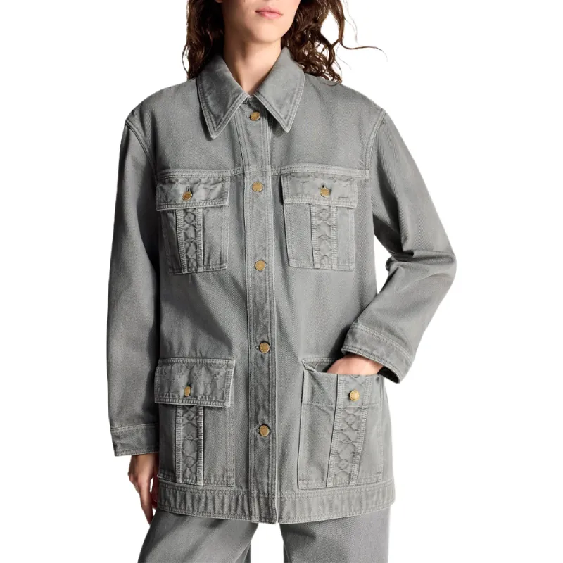 LOUIS VUITTON Flap Pocket Denim Jacket-1