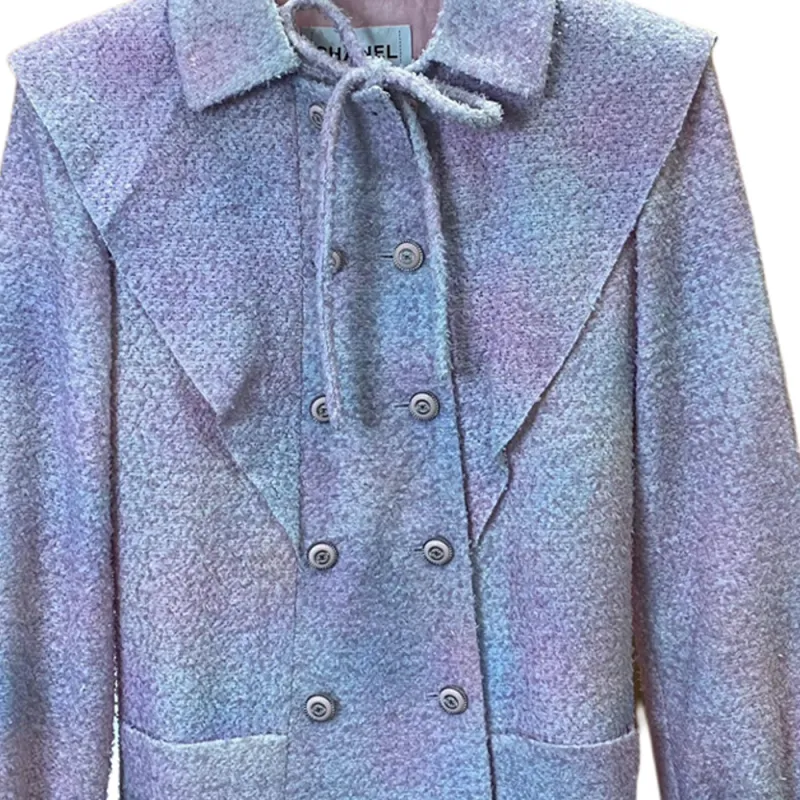 CHANEL 20C Jackets & Coats Women's Purple-2
