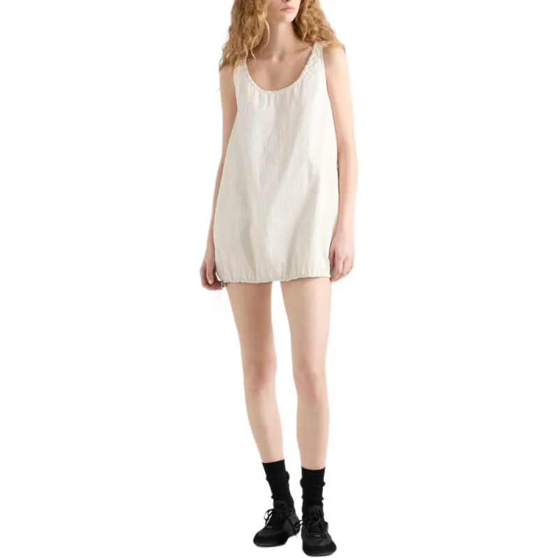 PRADA SS25 Spring Summer Women's Apparel Collection Sleeveless Dress Women's White-2