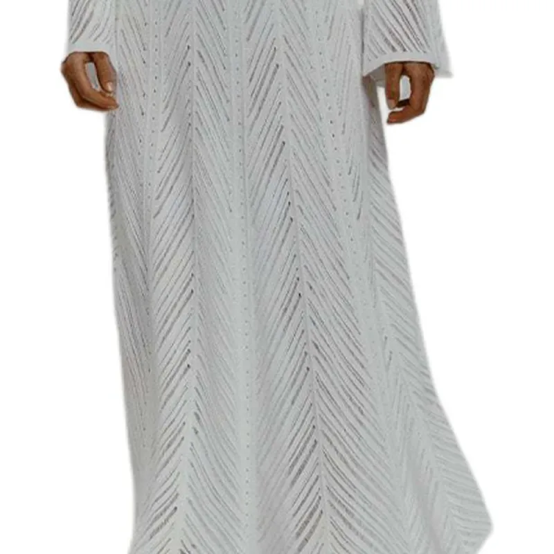 Antonino Valenti Long Sleeved Dresses Women's White-3