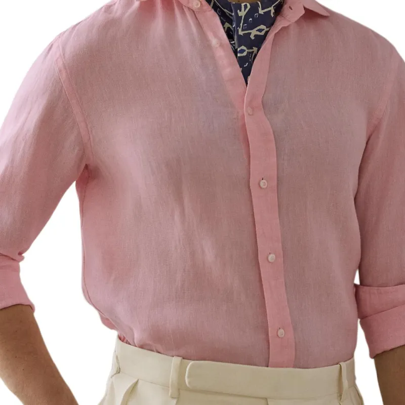 Ralph Lauren Purple Label Linen Shirt-5