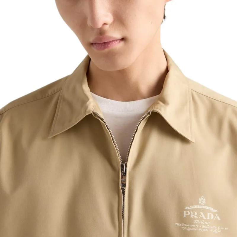 PRADA Shirts Men Beige-4