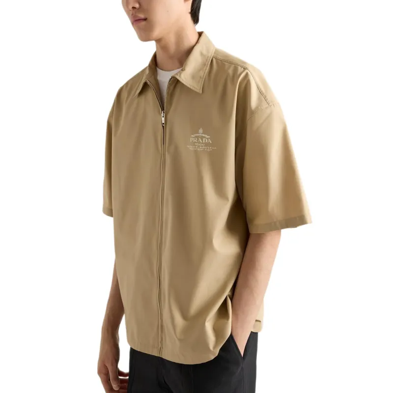 PRADA Shirts Men Beige-3