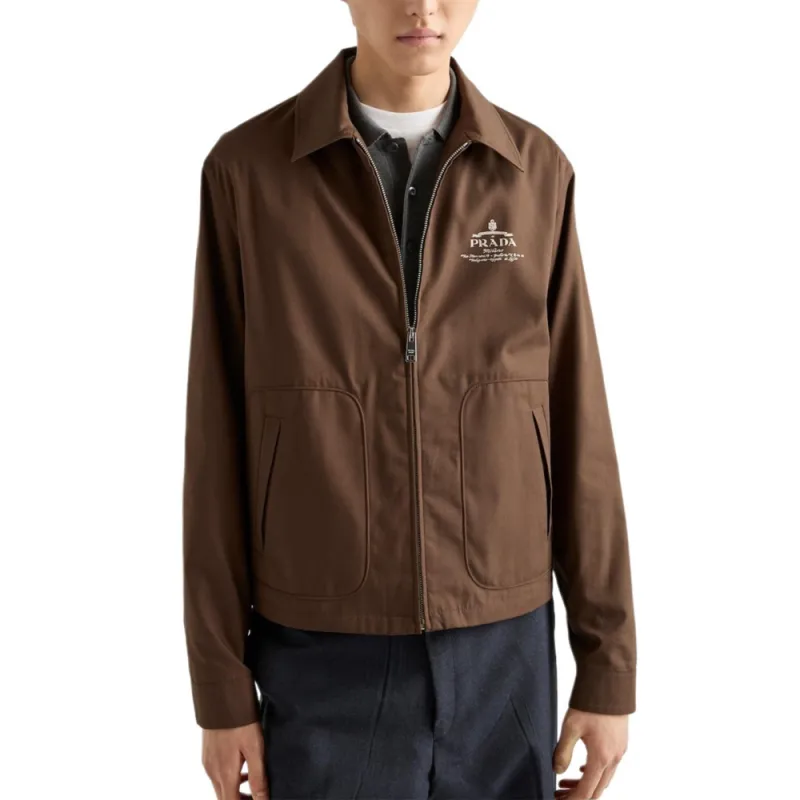 PRADA Jackets & Coats Men's Brown-1