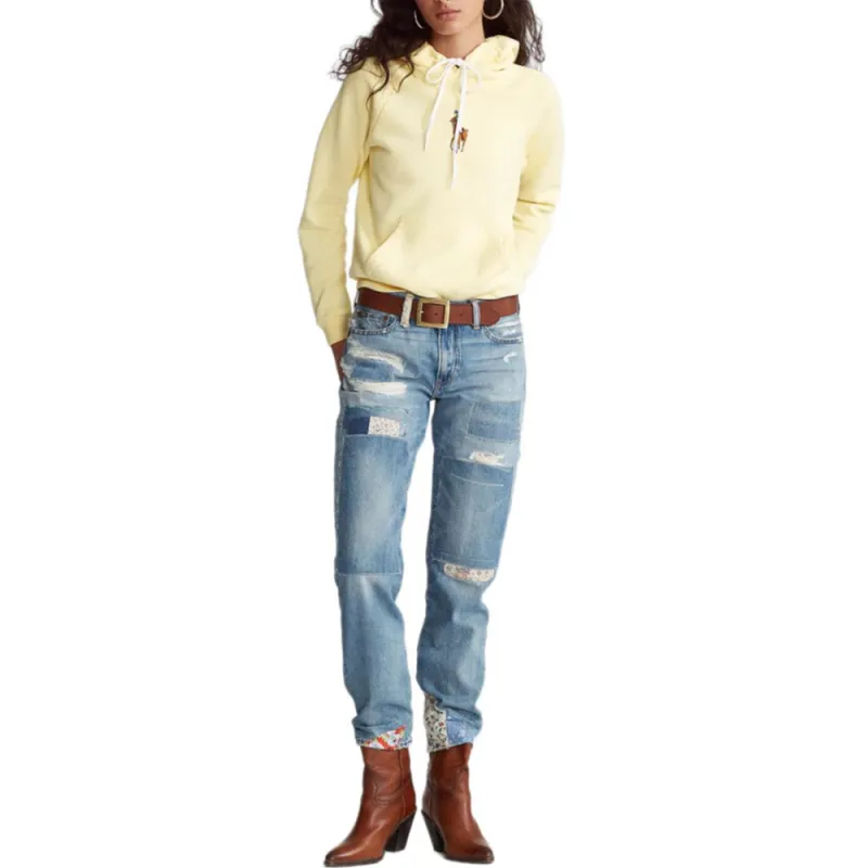 Polo Ralph Lauren FW24 Sweatshirt Women's Yellow-3