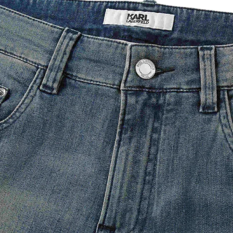 KARL LAGERFELD SS24 Jeans Men's Blue-2