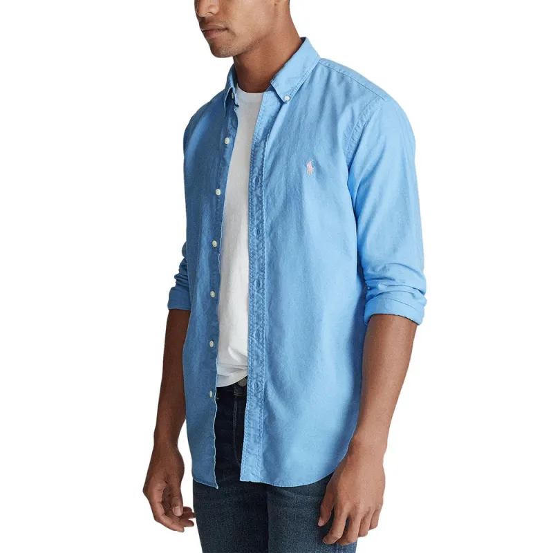 Polo Ralph Lauren SS24 Shirt Men's Light Blue-1