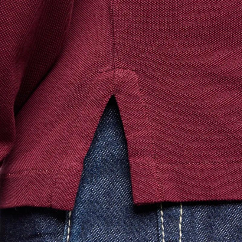 Polo Ralph Lauren SS24 Polo Shirt Men's Burgundy-2