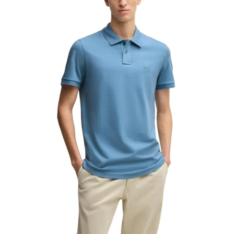 HUGO BOSS Polo Shirt Men's Light Blue-2