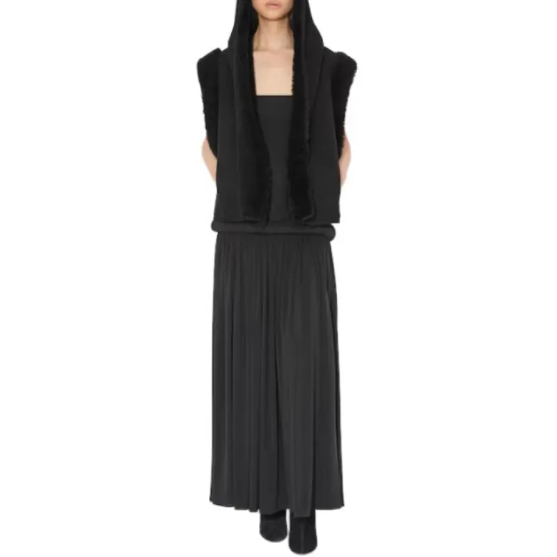Alaia Leather Jacket Women's Black-2