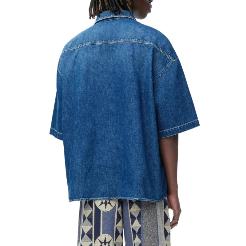 LOEWE Anagram patch Shirt-2