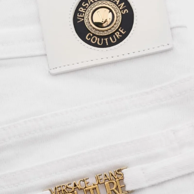 FANSIZHE SS25 Jeans Women's White-2