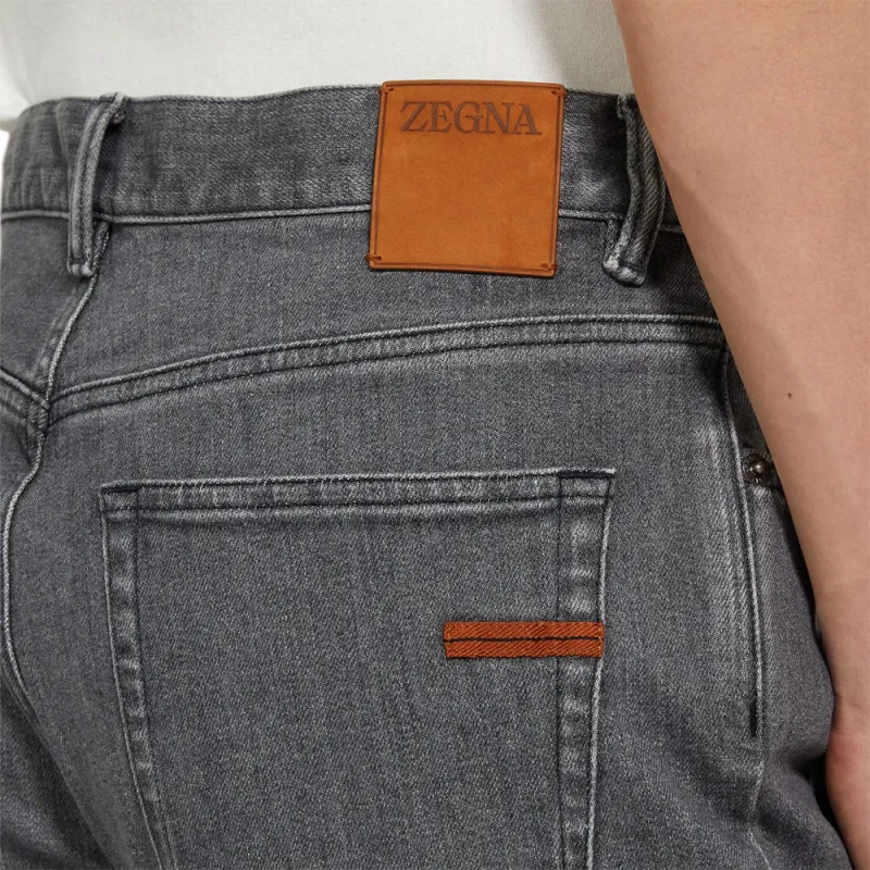 Ermenegildo Zegna Roccia Stone washed Jeans-4