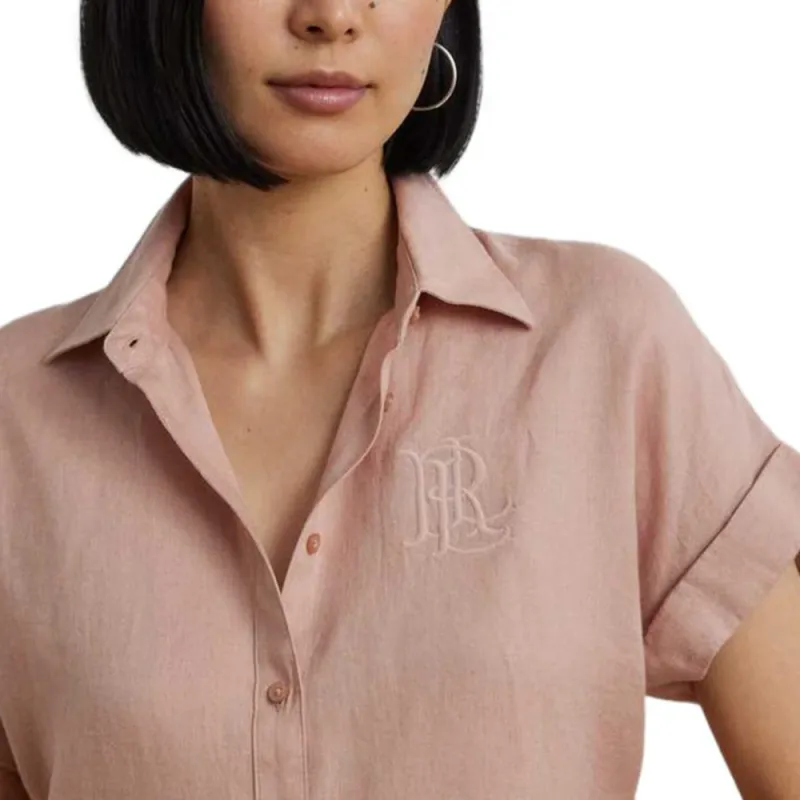 LAUREN RALPH LAUREN SS25 Shirt Women's Light Pink-3