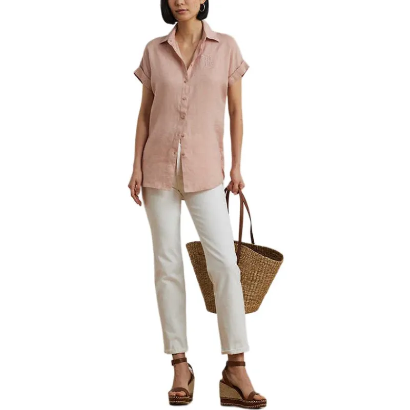 LAUREN RALPH LAUREN SS25 Shirt Women's Light Pink-2