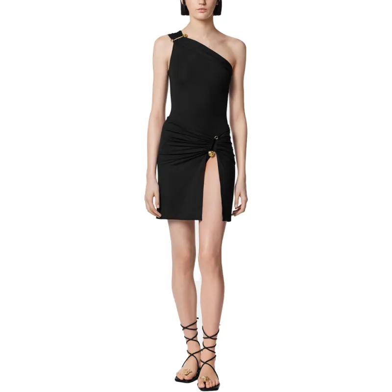 VERSACE Safety Pin Cover up Skirt-2
